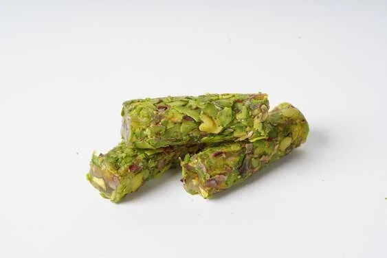 مستكة وفستق حلبي مبروش